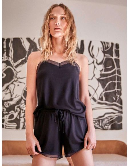 Conjunto de short y camiseta lenceros gisela