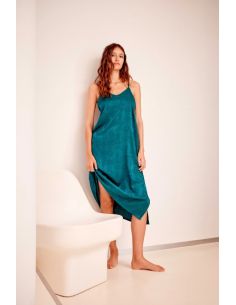 Camisón jacquard de satén gisela