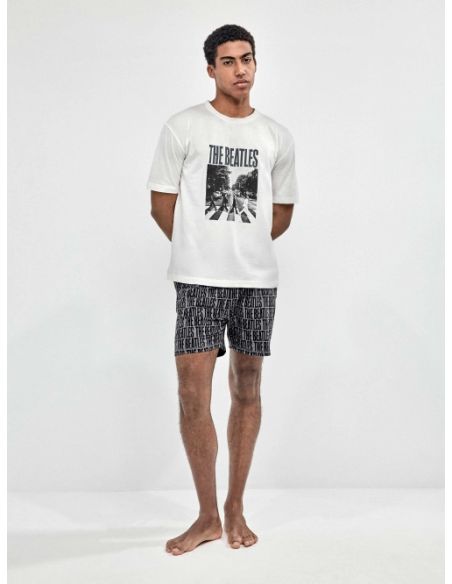 Pijama de hombre estampado The Beatles gisela
