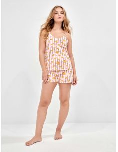 Pijama estampado frutas colección Frida gisela