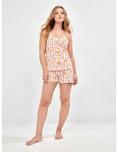 Pijama estampado frutas colección Frida gisela