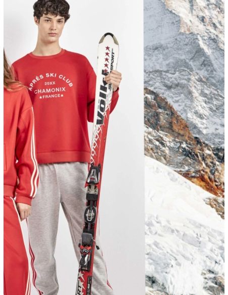 Conjunto pijama hombre con estampado  'après ski club'
