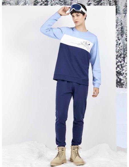 Conjunto pijama hombre largo de Snoopy