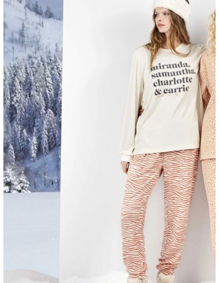 Pijama Sex And The City estampado