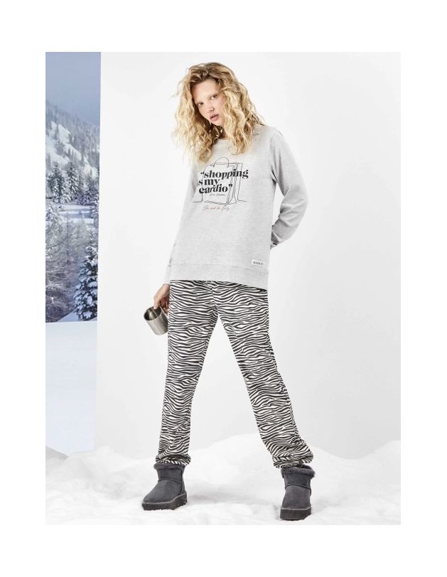 Pijama Sex And The City con pantalón estampado...