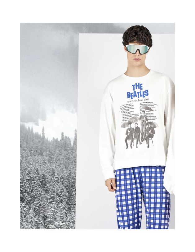 Conjunto pijama hombre The Beatles con pantalón...