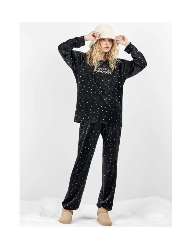 Pijama Harry Potter con estampado efecto glitter