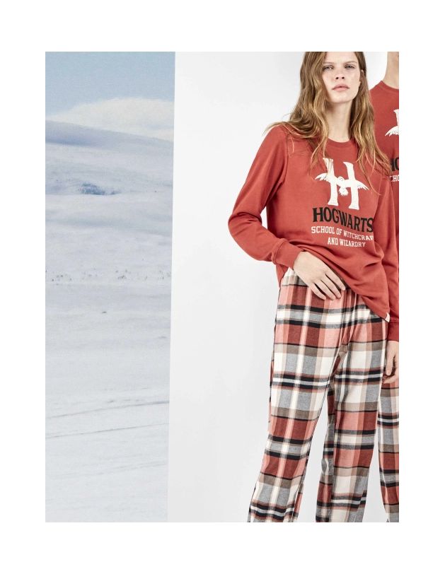Pijama Harry Potter en tejido de punto interlock