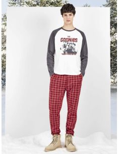 Conjunto pijama hombre The Goonies en tejido de punto...