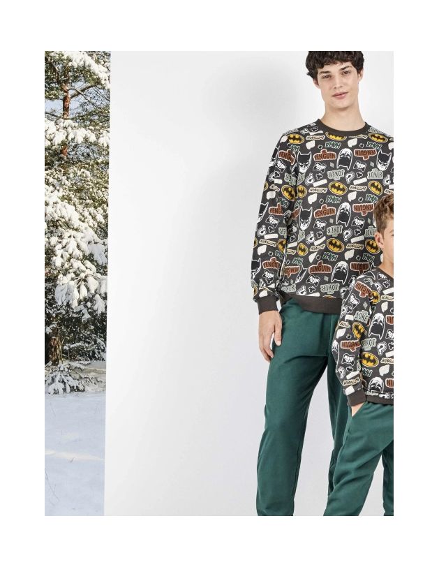 Conjunto pijama hombre estampado de Batman
