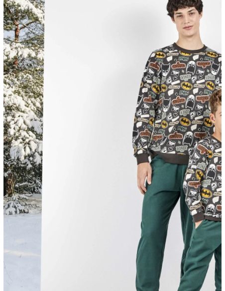 Conjunto pijama hombre estampado de Batman