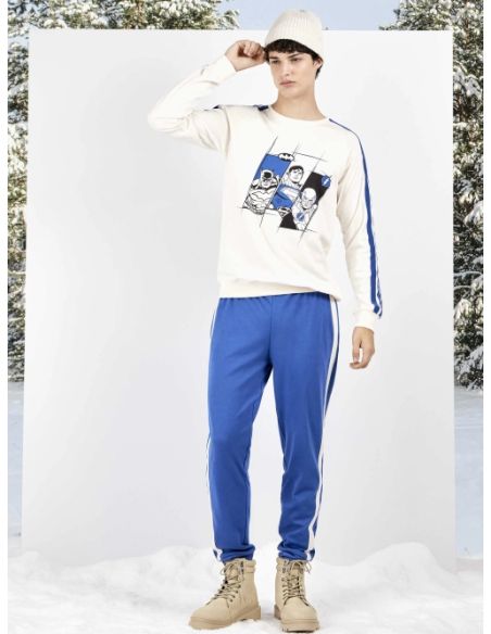 Conjunto pijama hombre con estampado Justice League