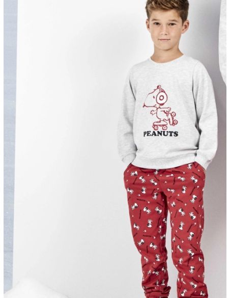 Pijama infantil unisex estampado de Snoopy