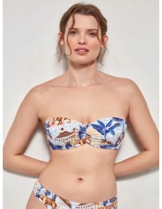 Top bikini bandeau
