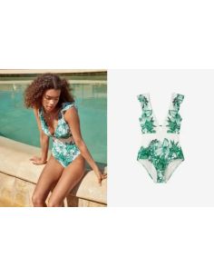 Bañador estampado sin aro