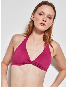 Top bikini sin aro y foam extraíble