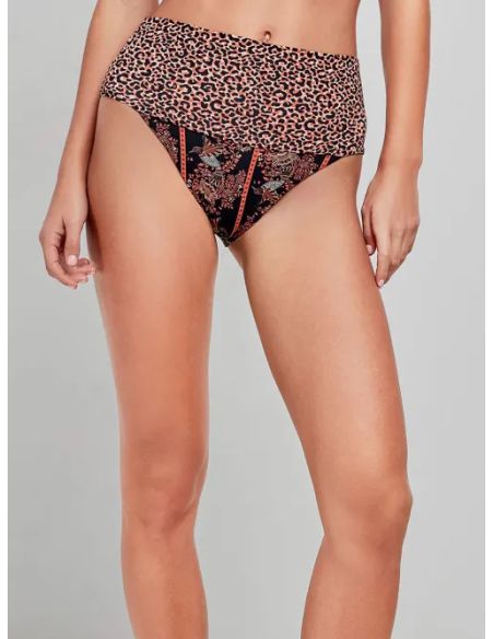 Braguita bikini multiposición estampada