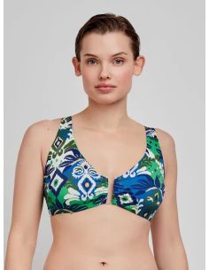 Top bikini capacidad con foam extraíble