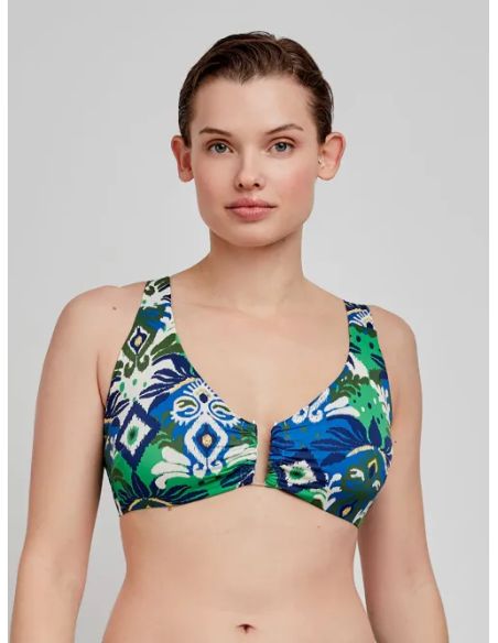 Top bikini capacidad con foam extraíble