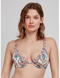 Top bikini capacidad copas B y C