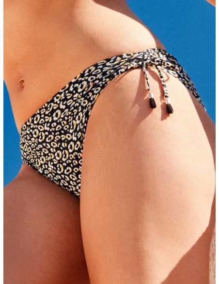 Braguita bikini alta estampado animal print
