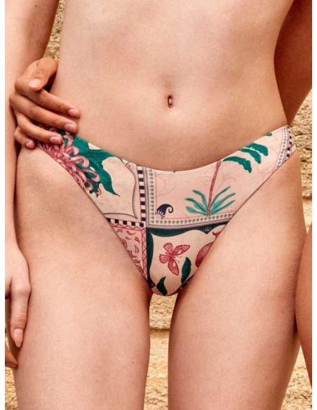 Braguita bikini brasileña corte en V gisela