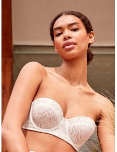 Top bikini bandeau gisela