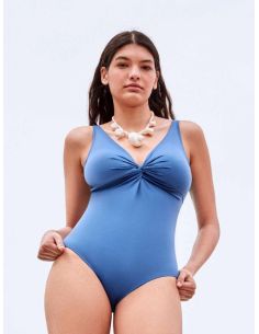 Bañador efecto moldeador sin aro