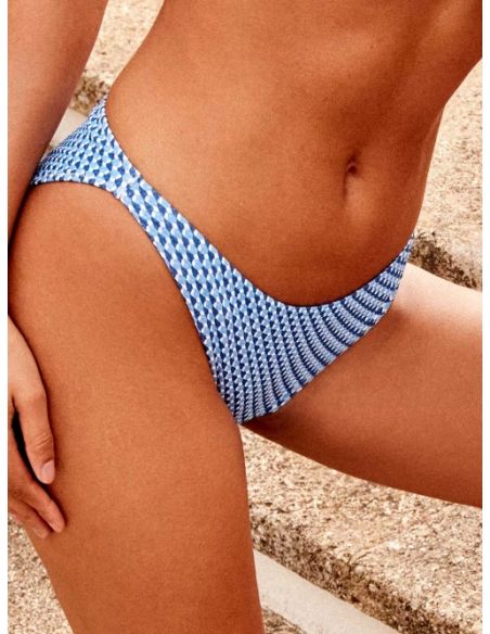 Braguita bikini tejido estampado piqué gisela