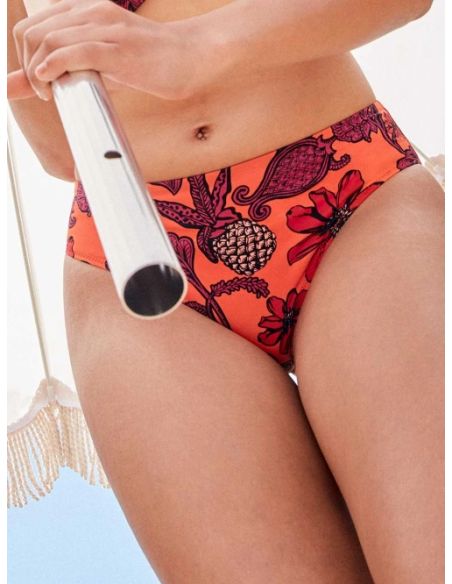 Braguita bikini alta estampada gisela