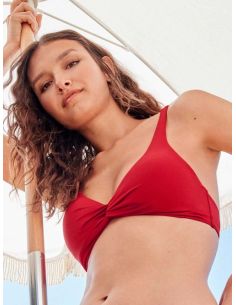 Top bikini triangular sin aro gisela