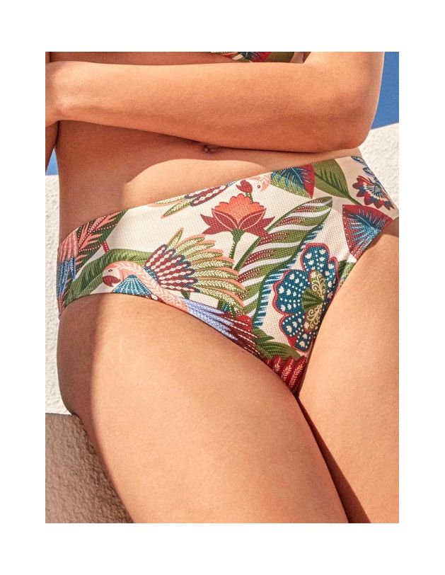 Braguita bikini midi estampado tropical gisela