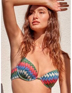 Top bikini push up con aro