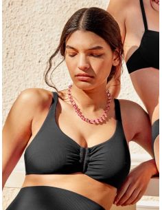 Top bikini capacidad copas C, D y E