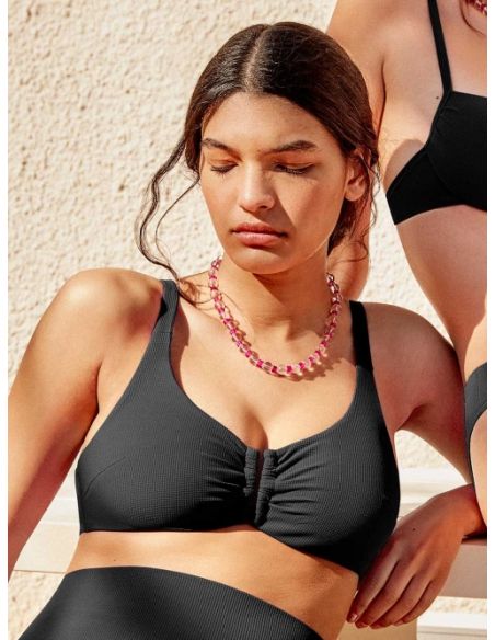 Top bikini capacidad copas C, D y E