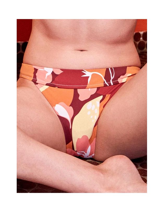 Braguita bikini clásica estampado retro...