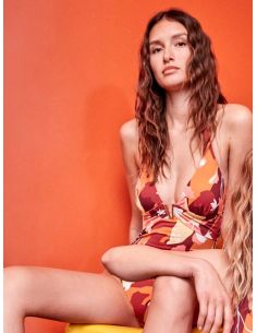 Bañador escote halter