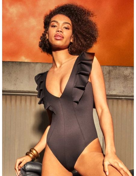 Bañador con volantes on top swim party edition gisela