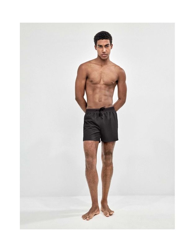 Bañador liso hombre color negro GISELA