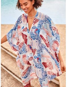 Caftán estampado  inspiración marina gisela