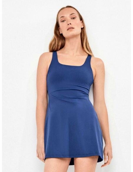 Vestido corto de tirantes