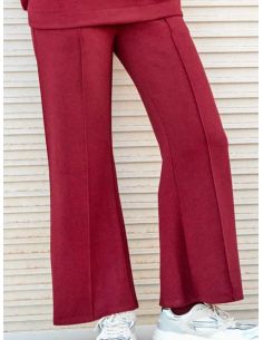 Pantalón largo pata ancha