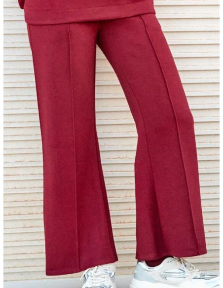 Pantalón largo pata ancha