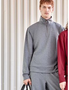 Sudadera deportiva felpa hombre con cremallera