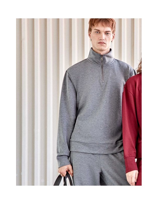 Sudadera deportiva felpa hombre con cremallera