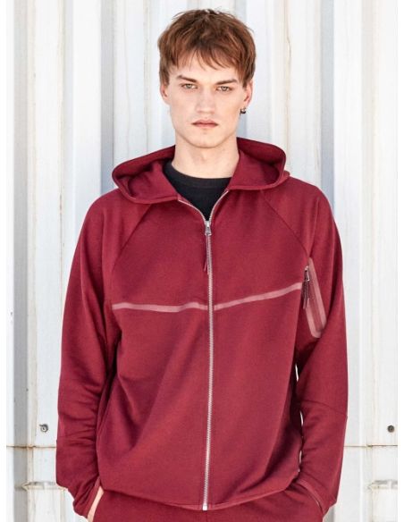 Chaqueta de hombre felpa hombre con capucha