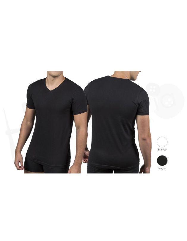 PACK3 Camisetas cro manga corta cuello pico MAP