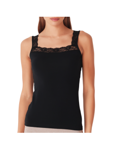 Camiseta Sra tirantes con encaje GD138 Cotonella