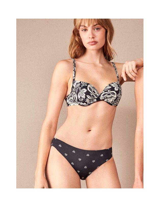 Braga bikini clásica Hearts reversible...