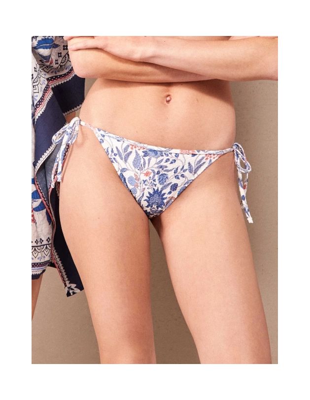 Braga bikini tiras New Marine estampado floral...